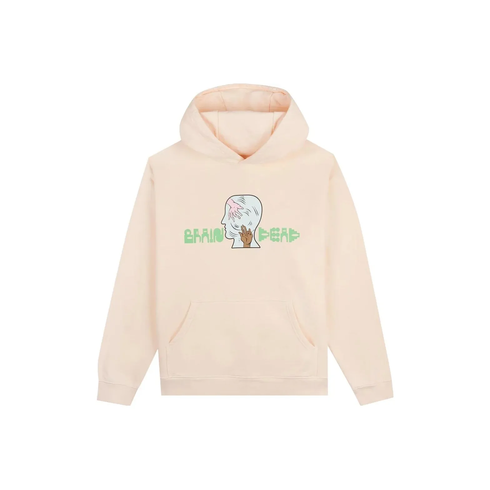 Brain Dead Co-brand Бежевый Мужской Свитшот