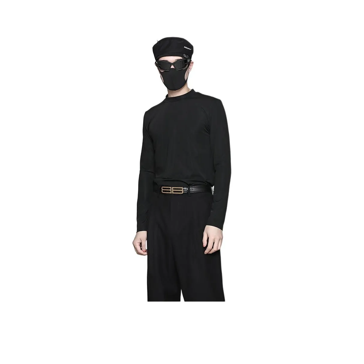 RAYSHOW T Shirts Men's Black