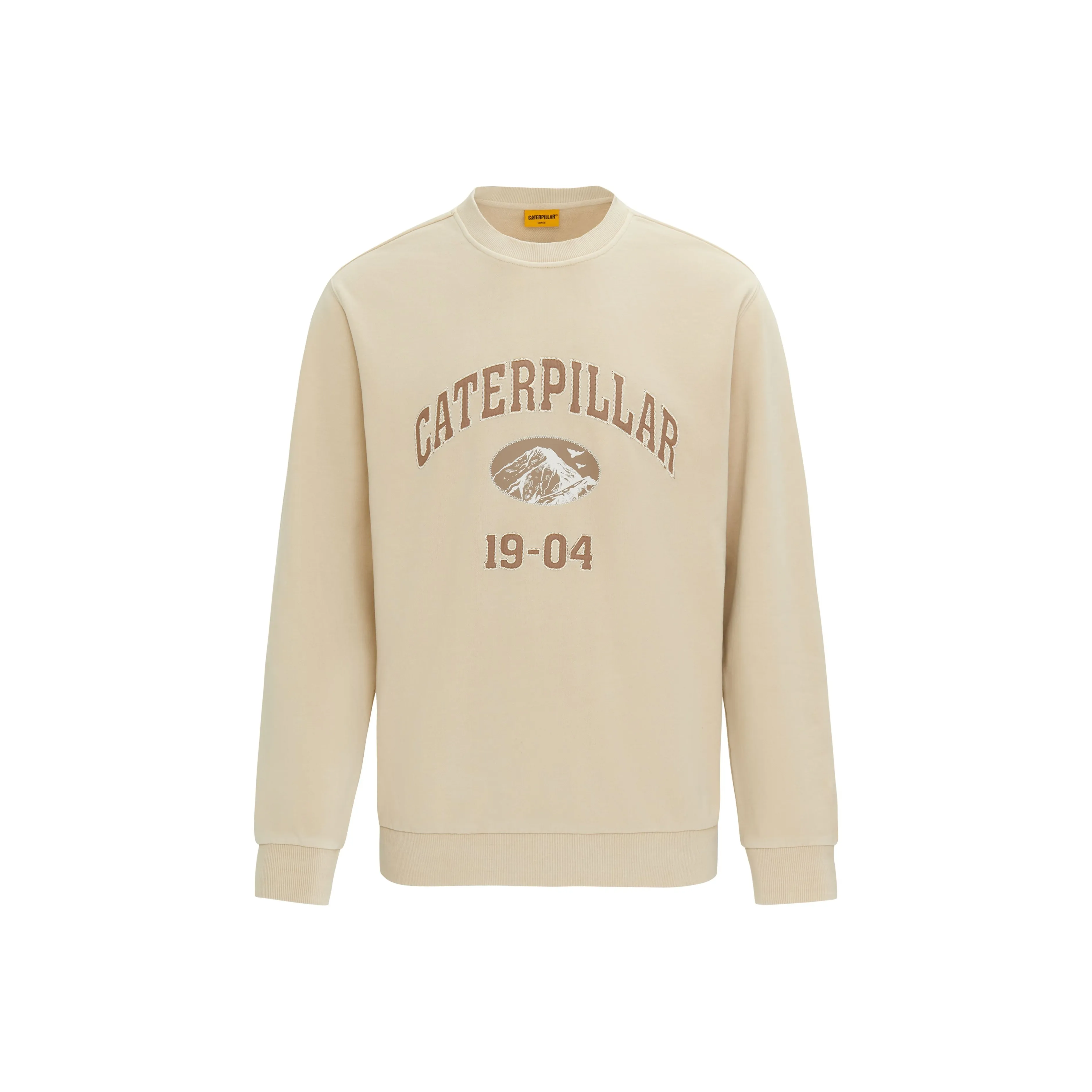 CAT Sweatshirt Men's Light Khaki