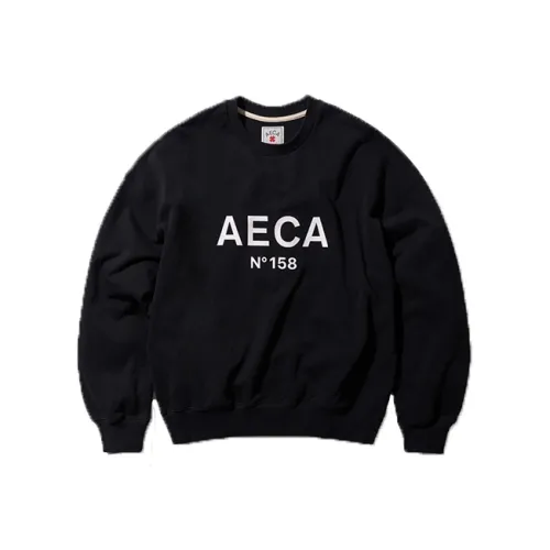 AECA WHITE Черный Мужские Свитшоты