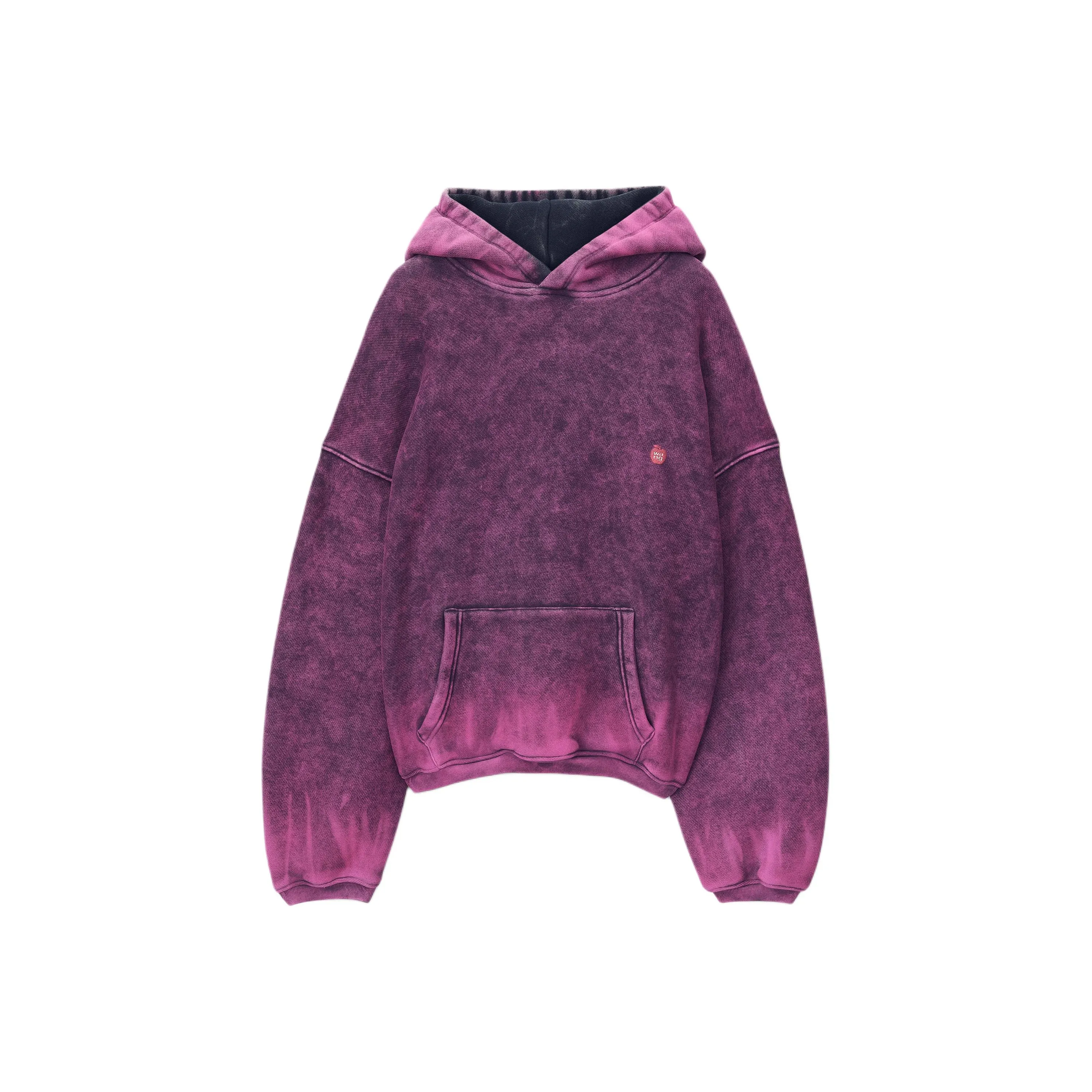 Alexander Wang SS24 Свитшот Унисекс Фиолетовый