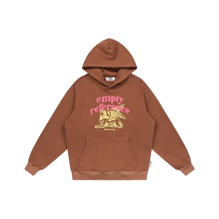 EMPTY REFERENCE Коричневый Унисекс Свитшоты