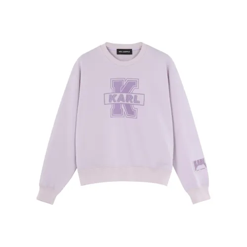 KARL Фиолетовый Унисекс Свитшоты
