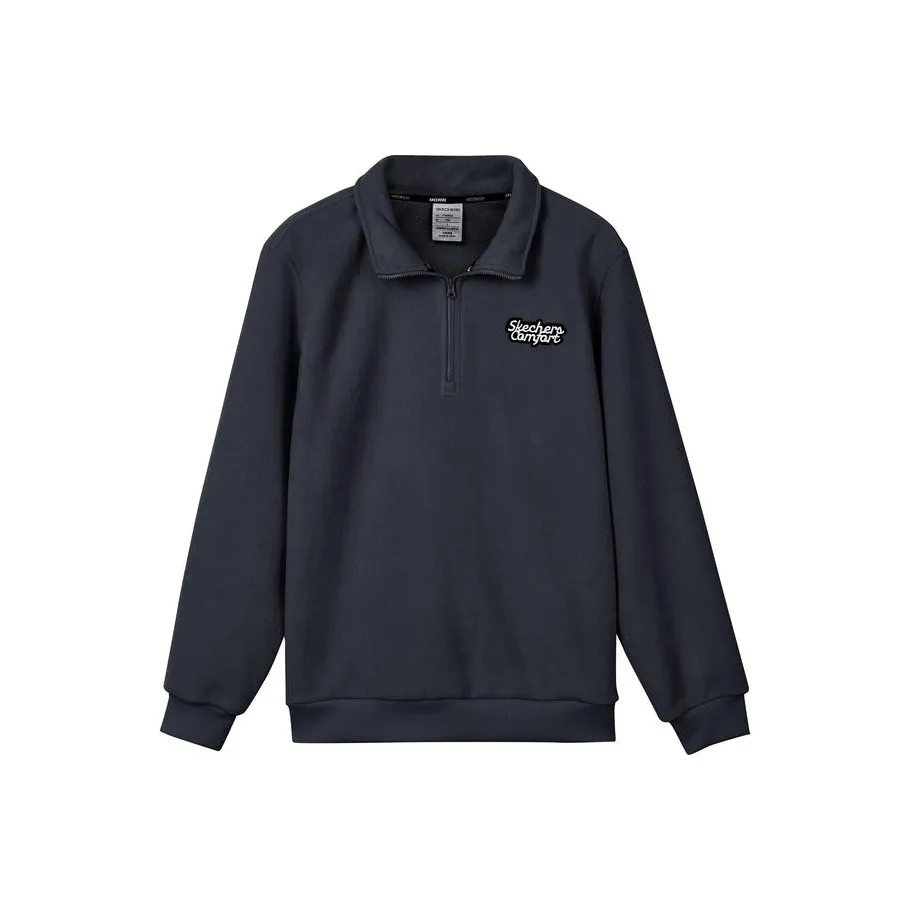 Skechers Свитшот Мужской Угольный Серый