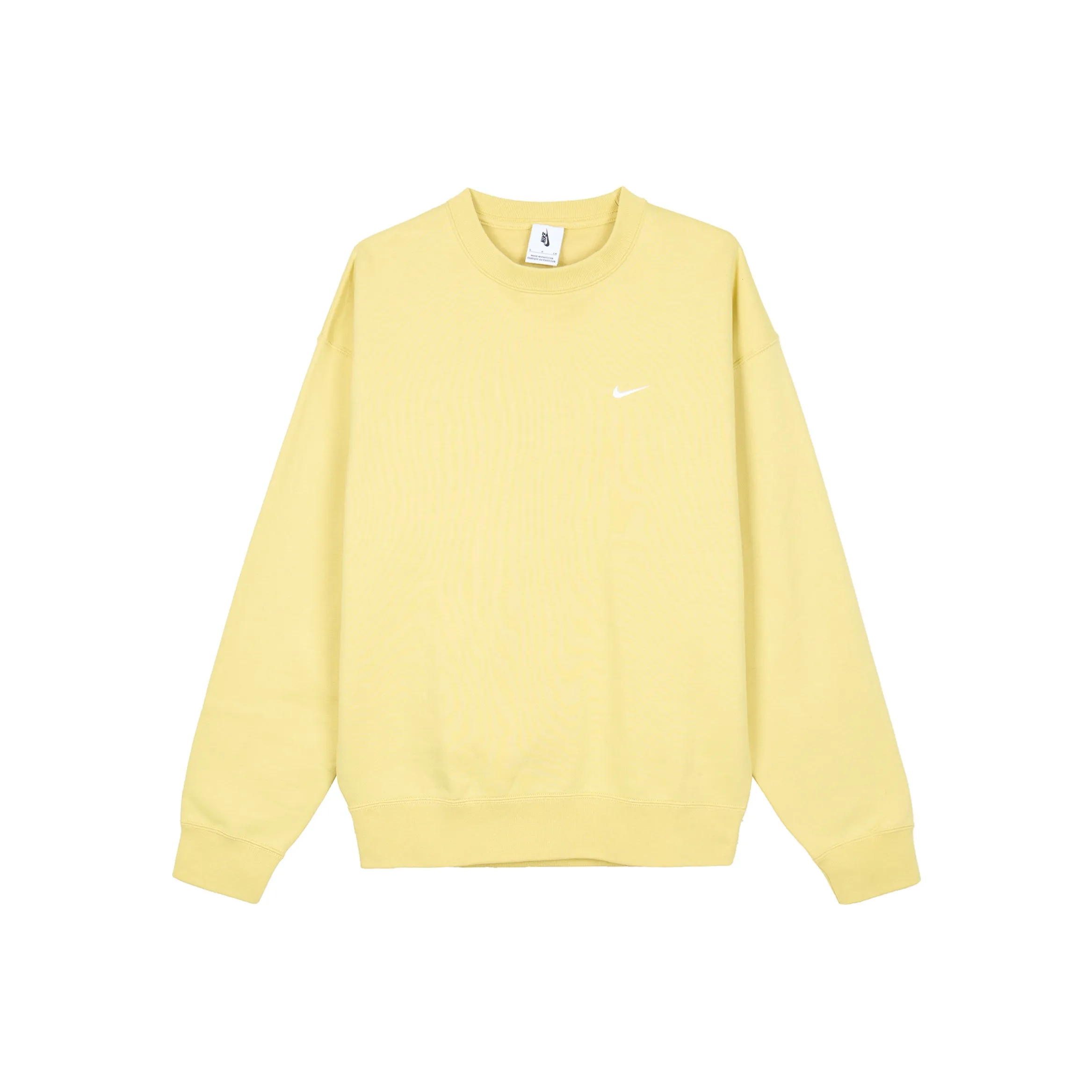 Nike Solo Swoosh Men's Fleece futsal Sweatshirt Yellow