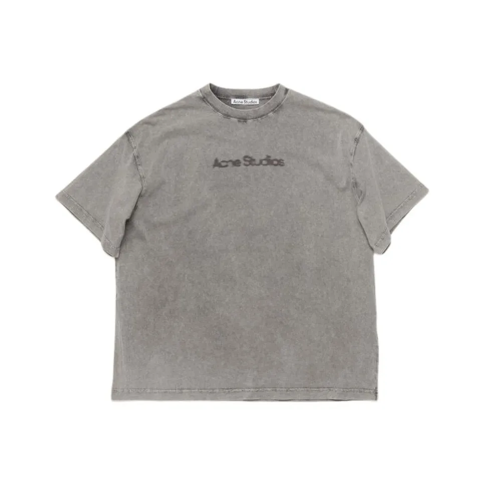 Acne Studios Blurred Logo T Shirt