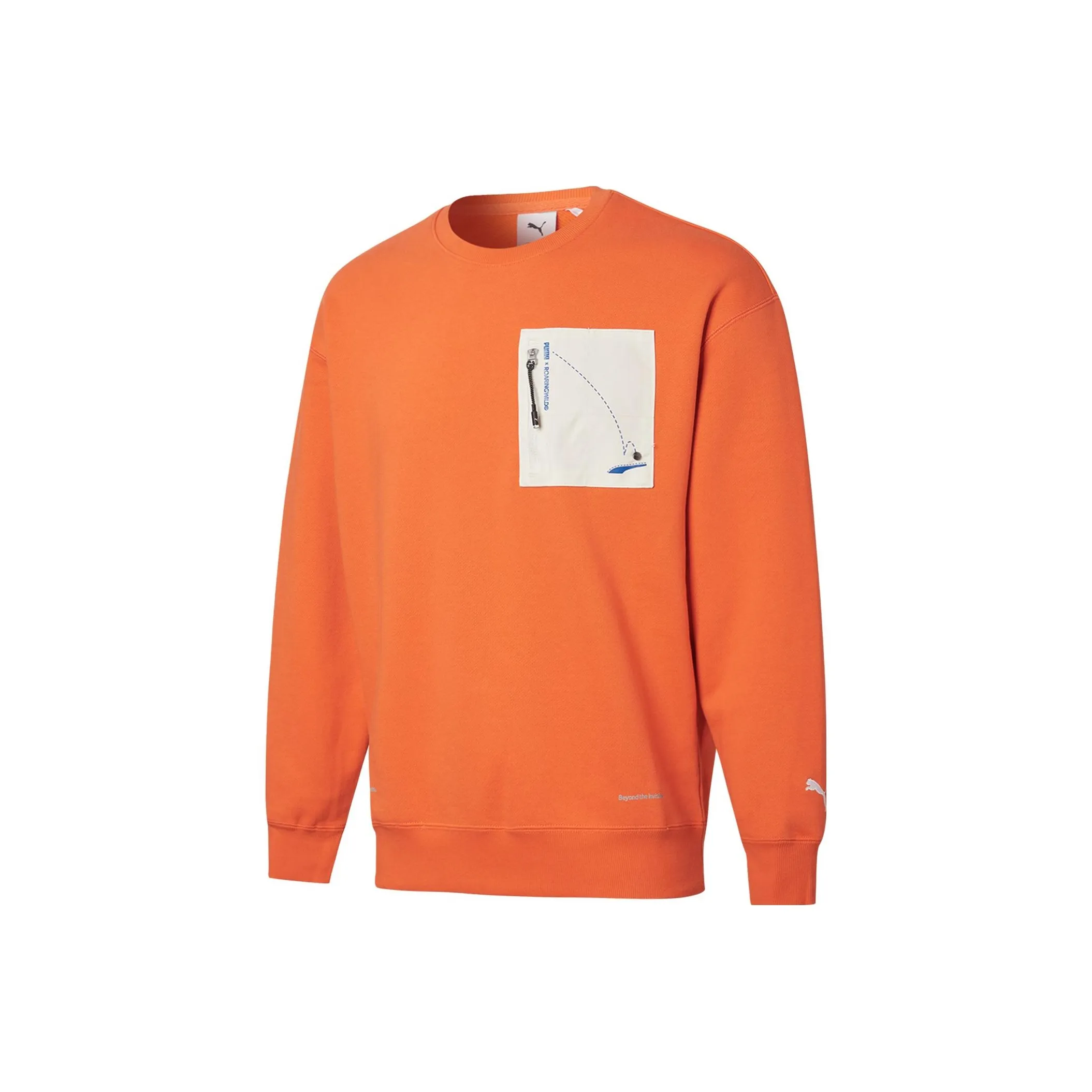 PUMA Orange Men's Hoodies