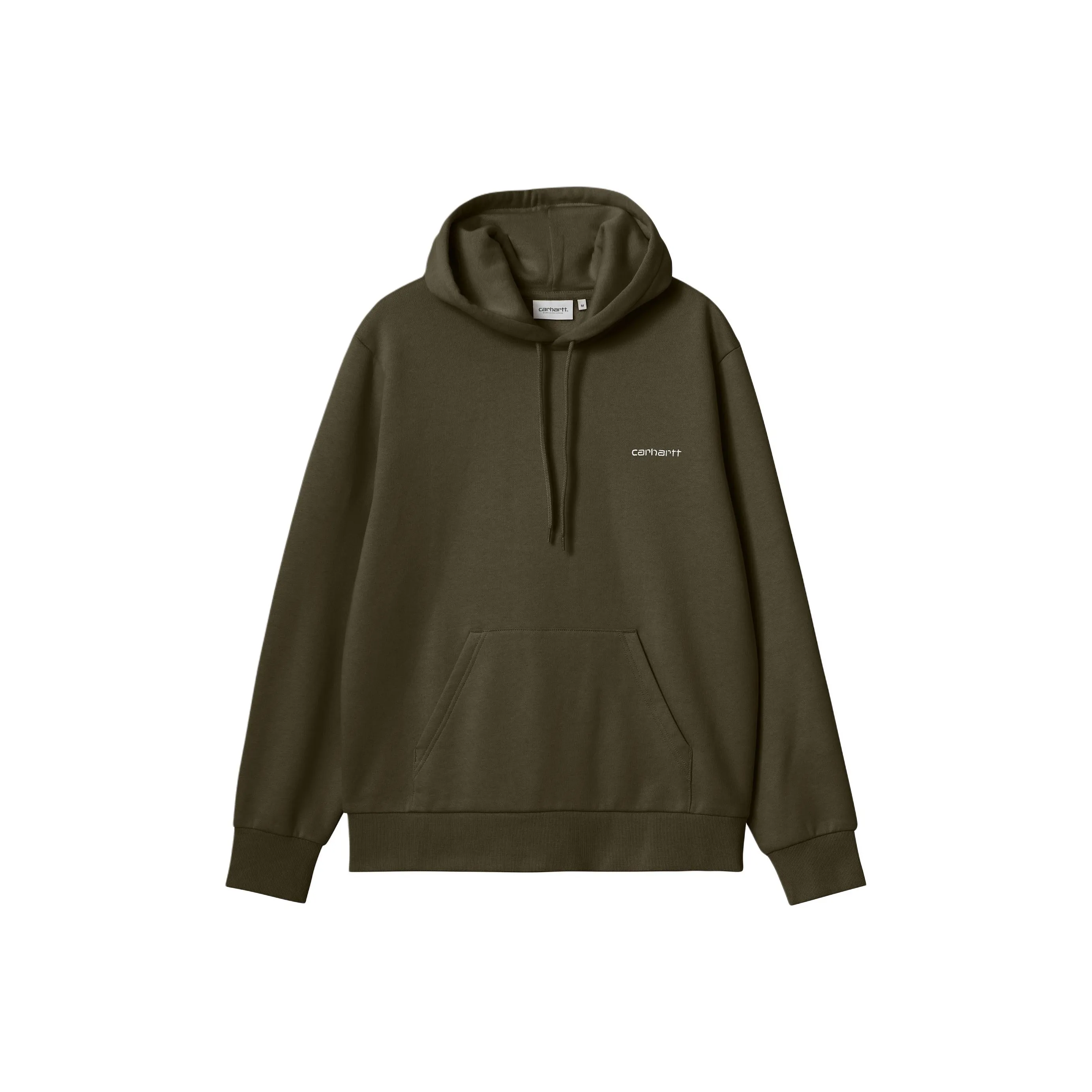 Carhartt WIP Logo Embroidered Drawstring Hoodie