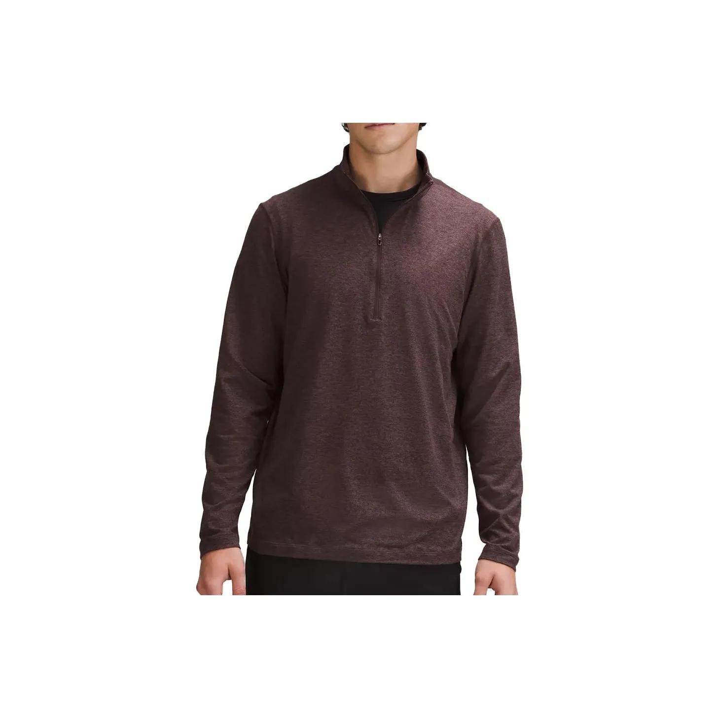 lululemon Soft Jersey Полузастежка Толстовка Мужской