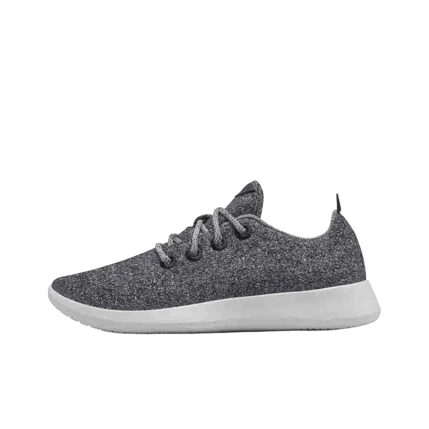 Allbirds Wool Runner Low Top Casual Shoes Men's Natural Gray