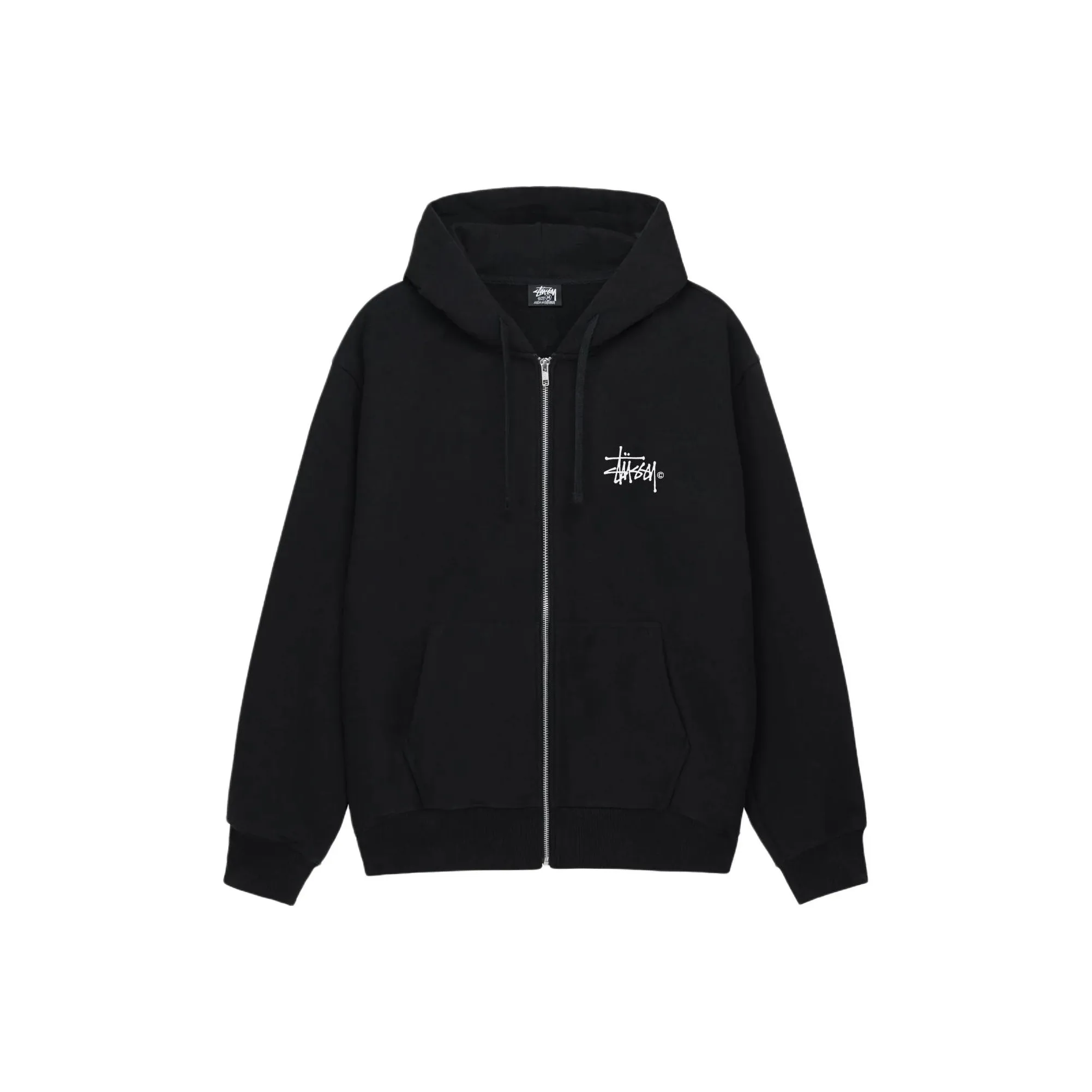 Stussy Basic Logo Zip Hoodie
