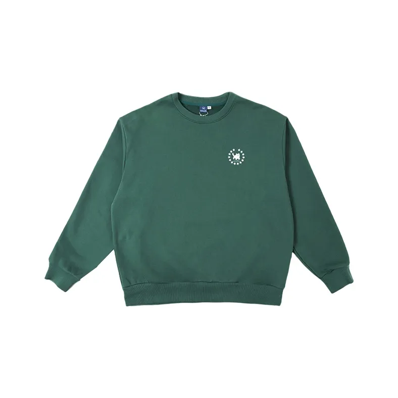 Black Cat Pixel Свитшот Унисекс Зеленый