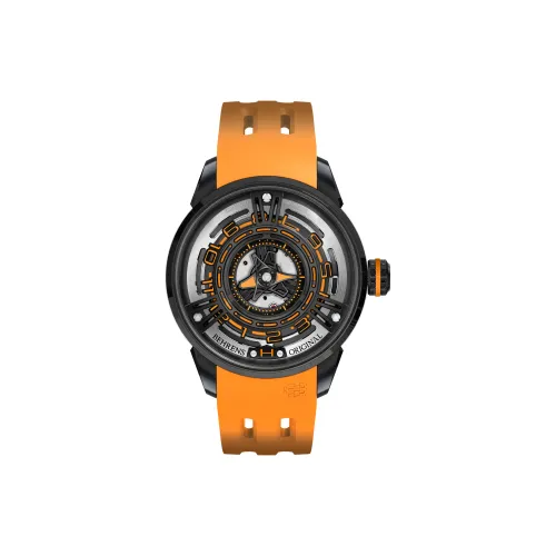 BEHRENS Автоматический Механический Movement Унисекс Часы Starship Collection 42mm*13mm*24mm Cut Out