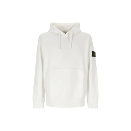 STONE ISLAND Белый Мужские Свитшоты