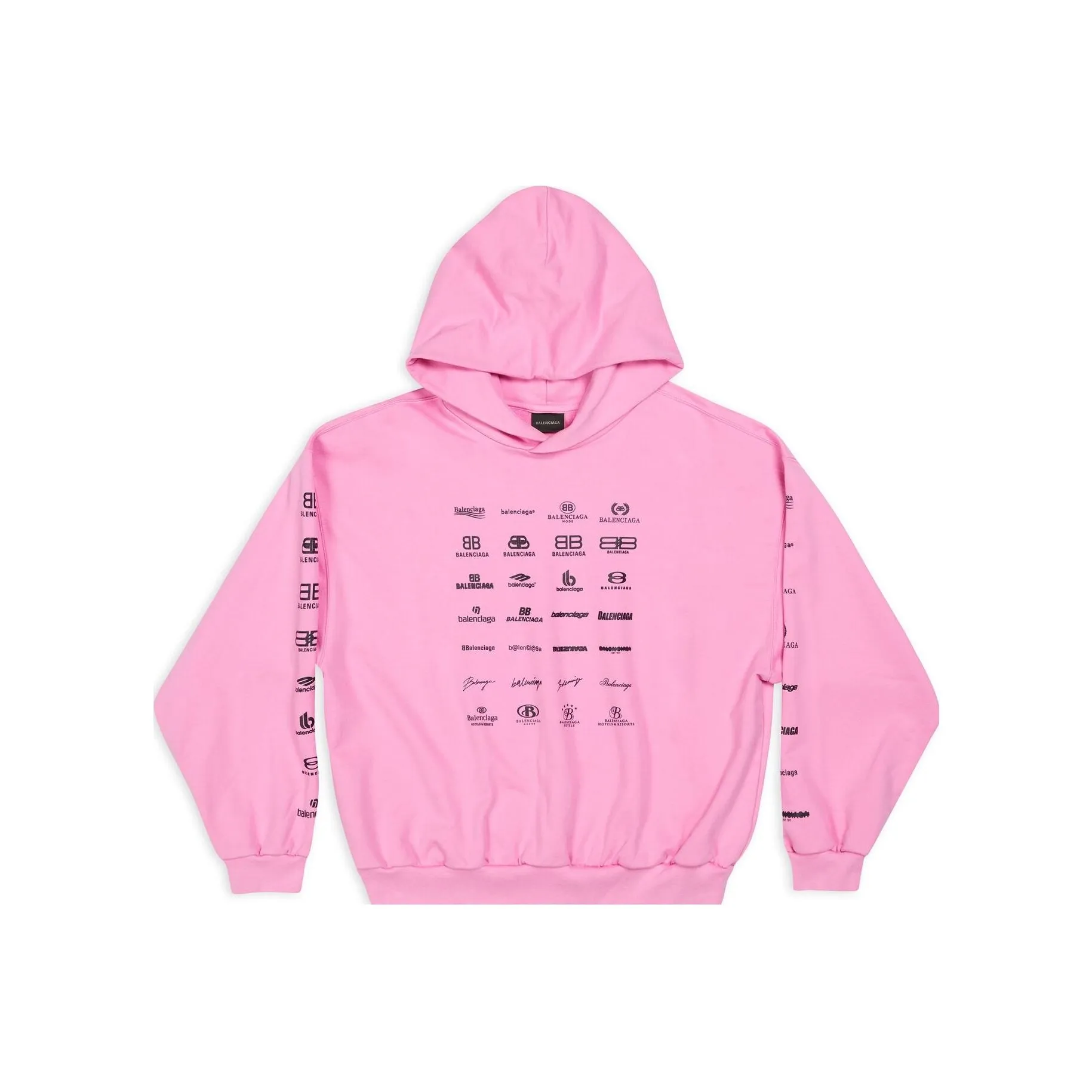 Balenciaga Sweatshirts Unisex Pink