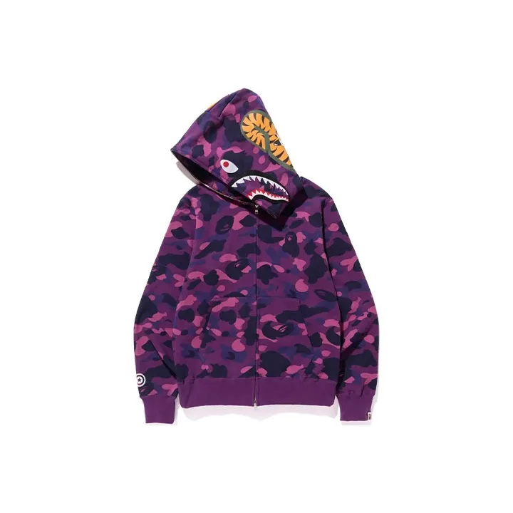 Weekday Tracy Robe t-shirt double épaisseur avec inscription Noir Color Camo Shark Full Zip Hoodie SS23