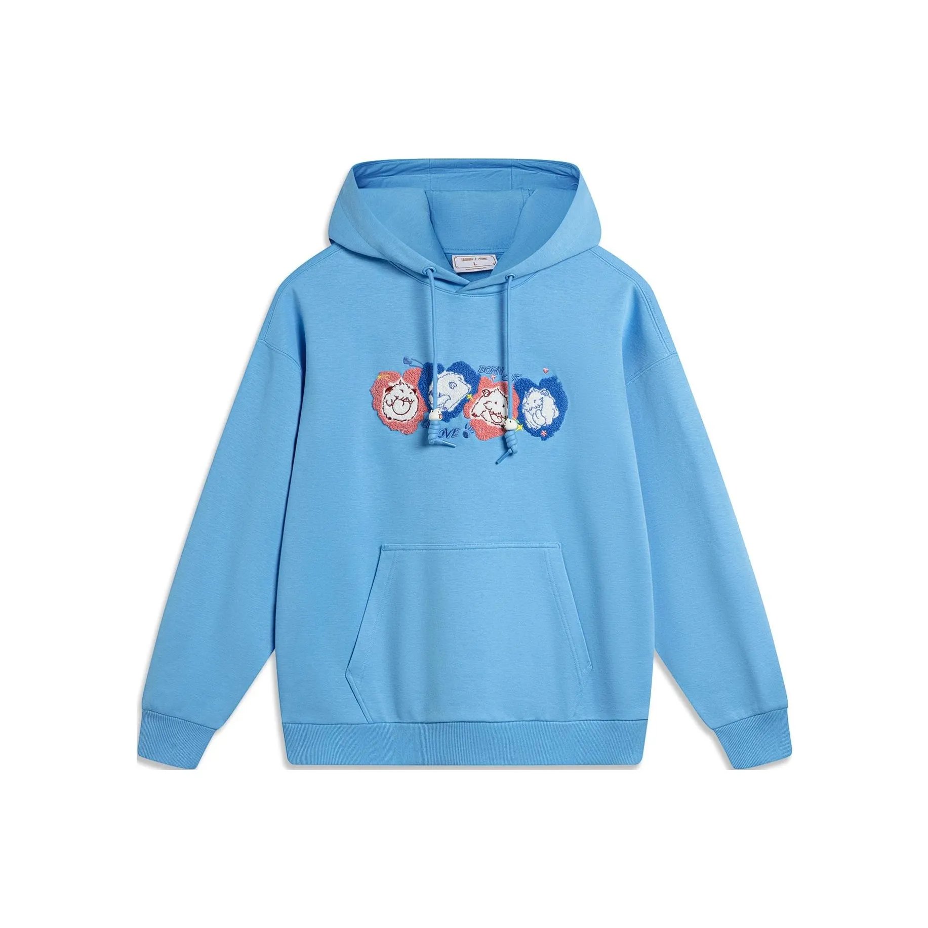 LiNing x LEAGUE OF LEGENDS Sports Life Collection Sweatshirt Unisex Xinjiang Blue