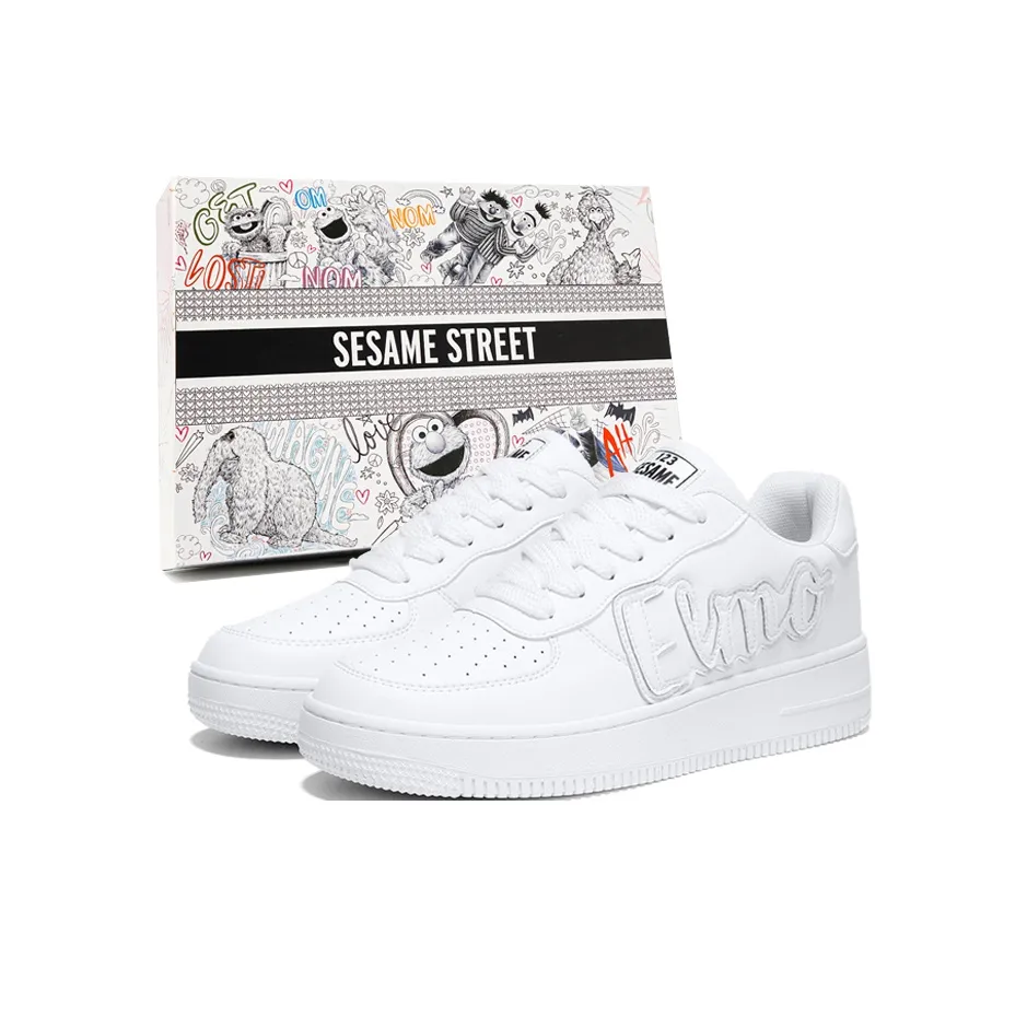 SESAME STREET Skateboard Shoes Unisex Box