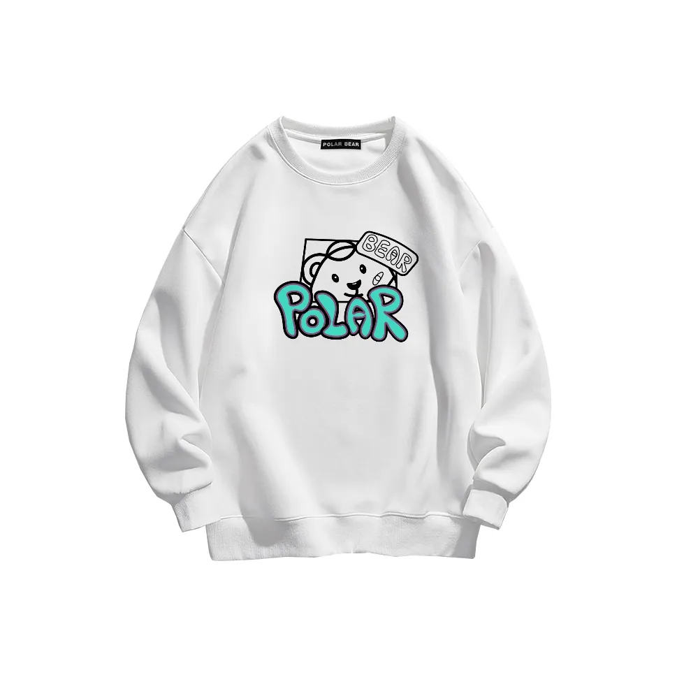 POLAR BEAR Свитшот Унисекс Белый