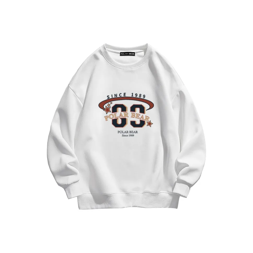 Белый медведь Унисекс Свитшоты