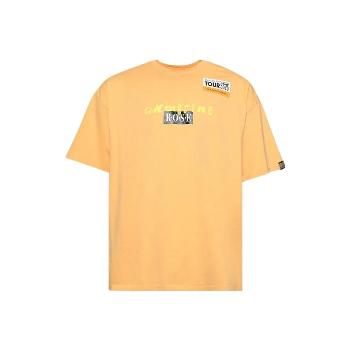 MARTINE ROSE SS25 T-Shirt Мужской Оранжевый