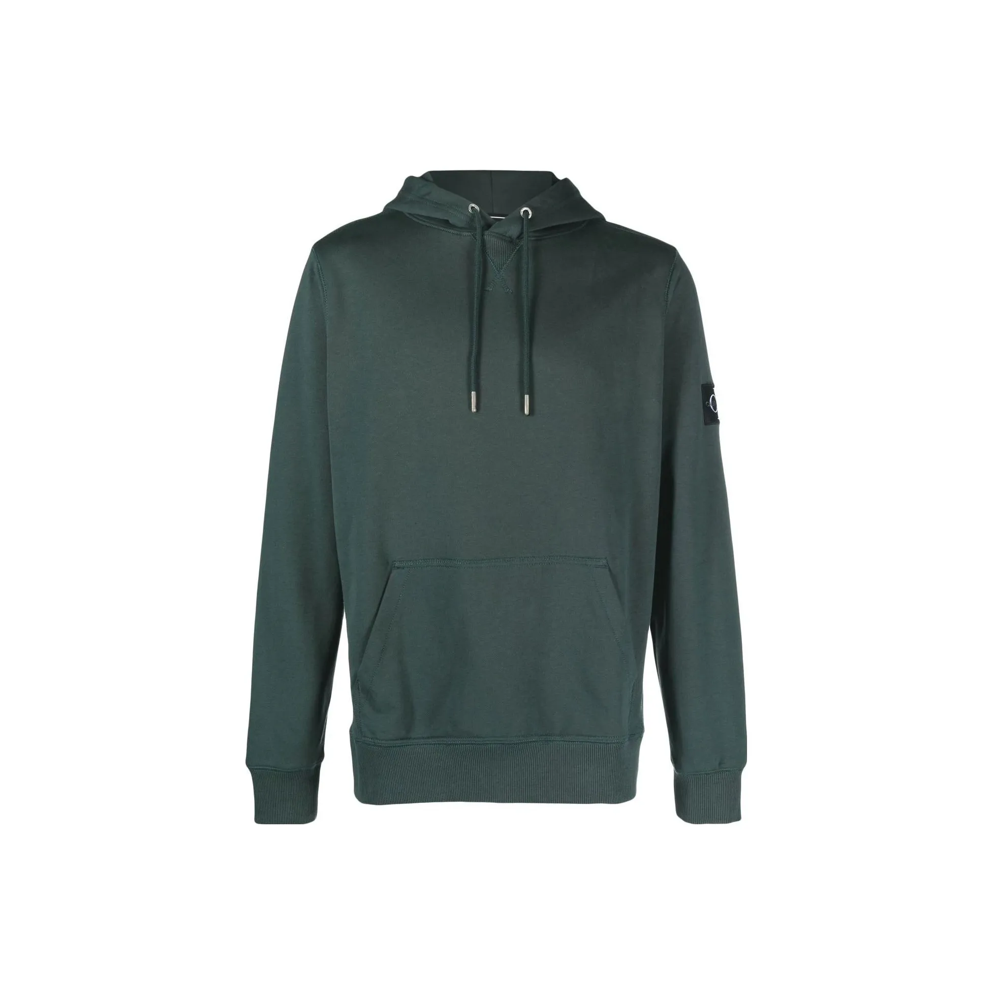 Calvin Klein Logo patch Drawstring Hoodie