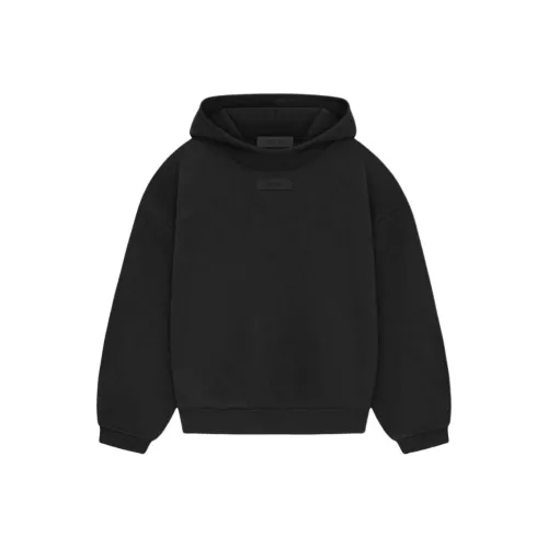 Fear of God Essentials SS24 Глубокий черный/Глубокий черный Мужские свитшоты