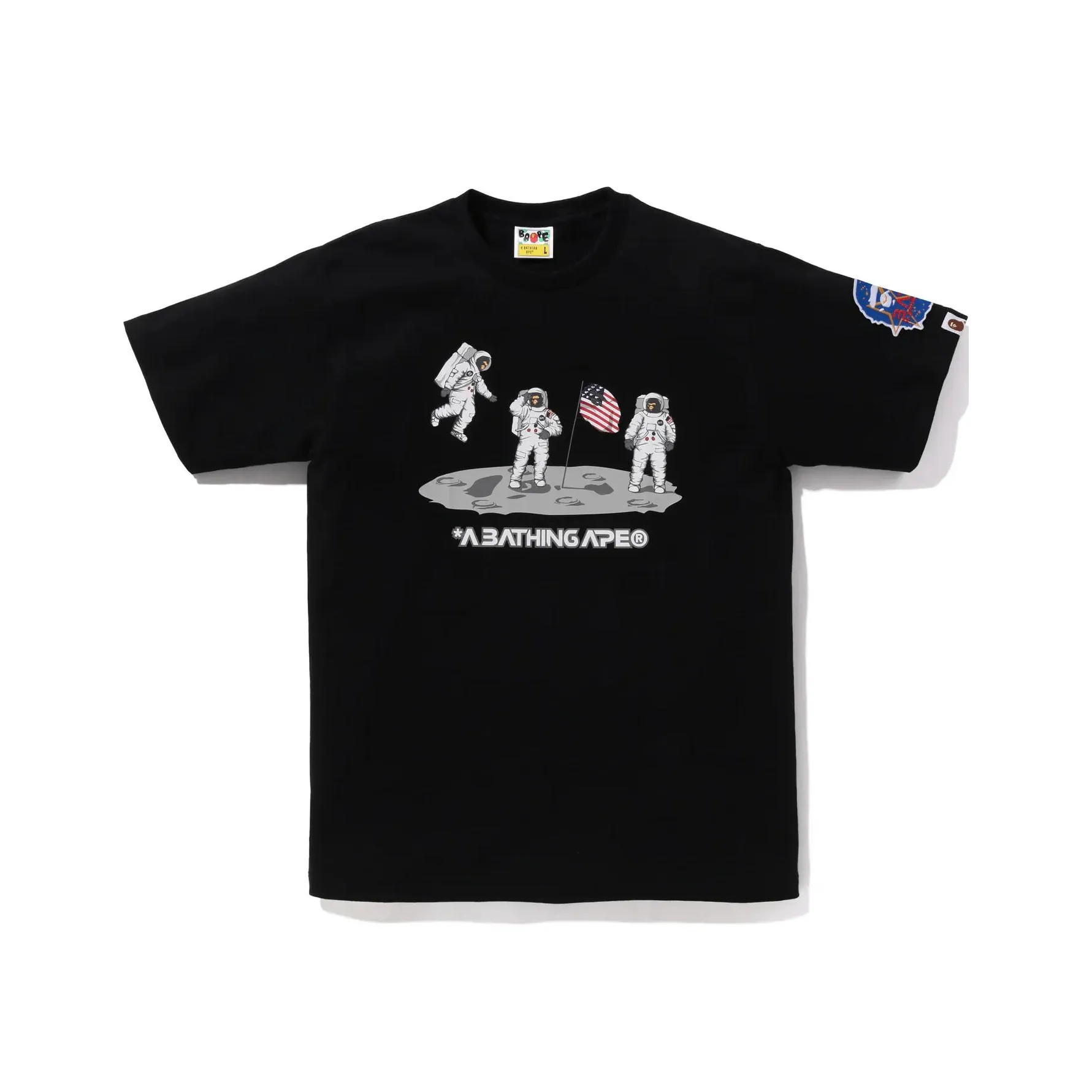 A BATHING APE Moon series T-Shirt Унисекс
