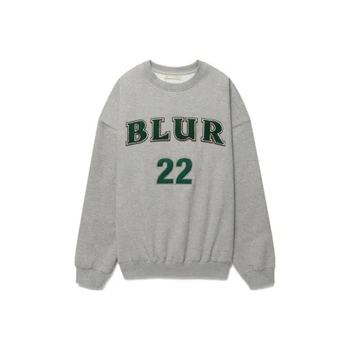 Blur 1,0 Серый Унисекс Свитшоты