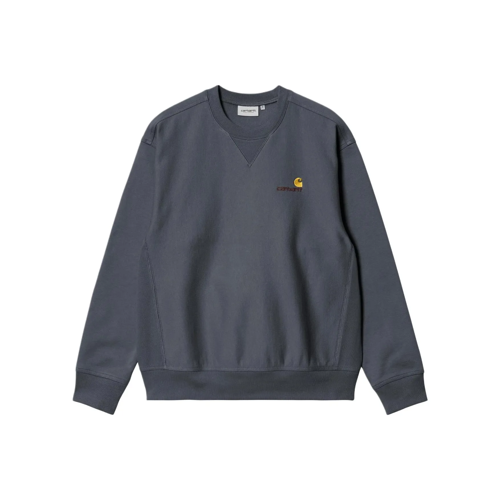 Carhartt WIP FW24 American Script Свитшот Мужской Серый