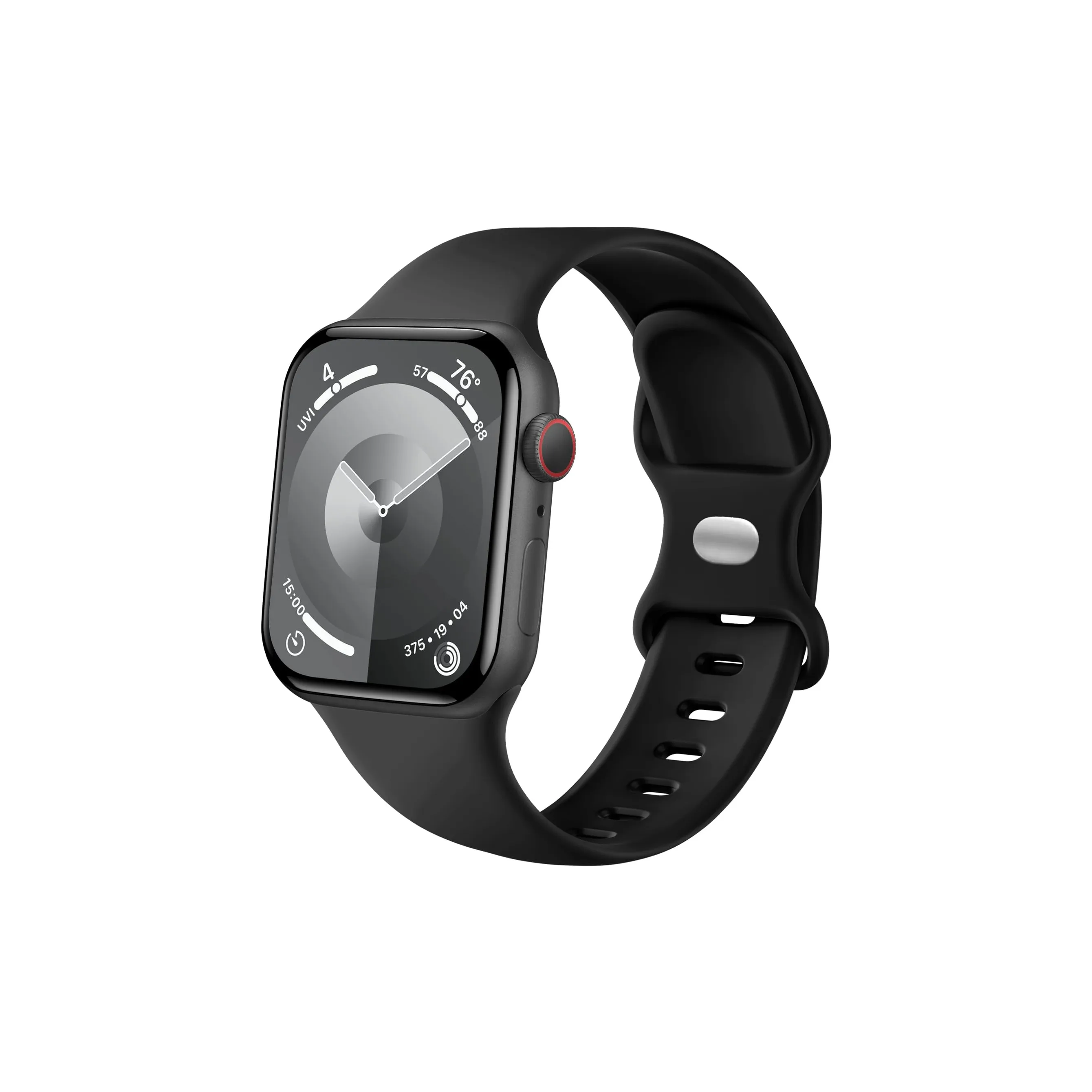 Vobafe Ремешок Apple Совместимость Силиконовый Материал 44 мм