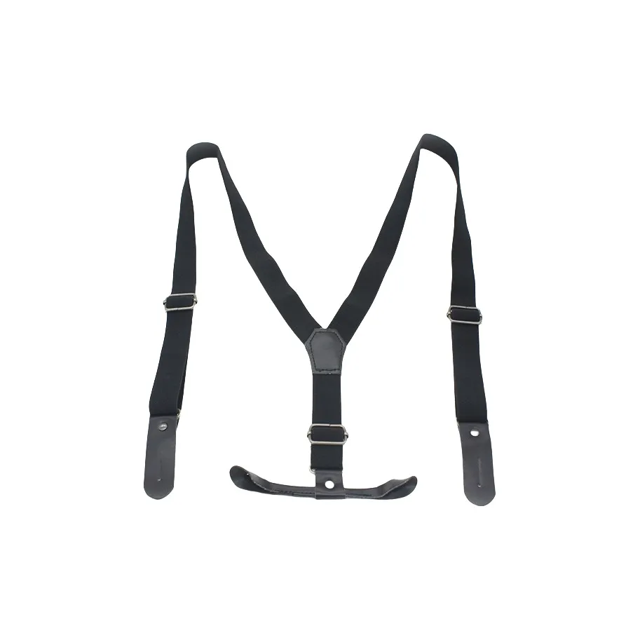 Zhuo Guang PU Leather Suspenders Unisex 2.5cm