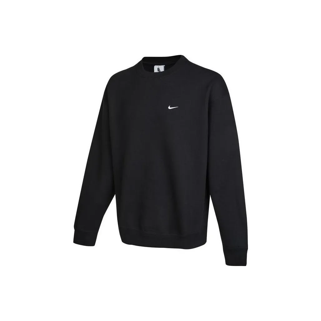 Nike Solo Swoosh Свитшот Мужской Черный