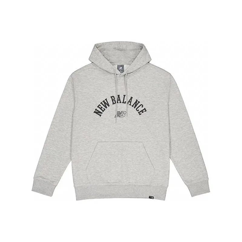 New Balance Свитшот Мужской Серый