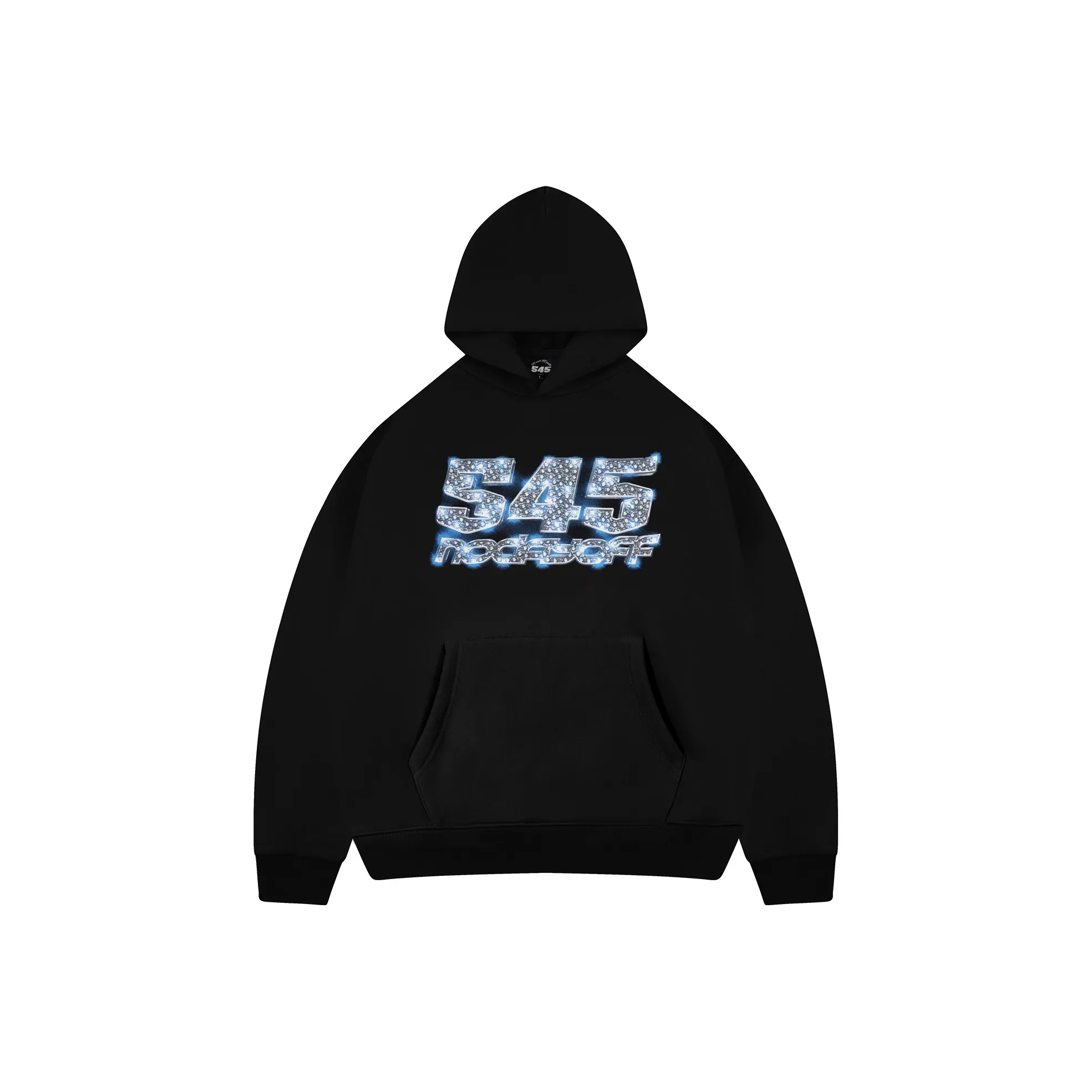 S45 Coat Fall And Winter Unisex Black White Two-Tone