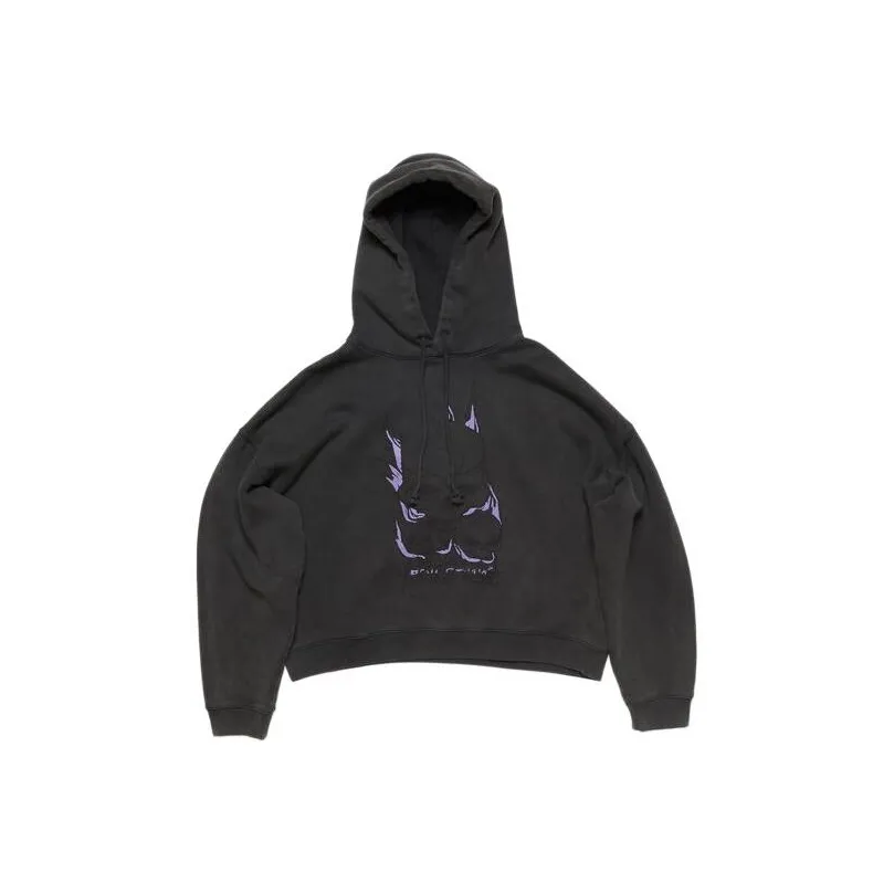 Acne Studios Skull Printed Drawstring Hoodie
