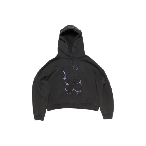 ACNE STUDIOS Выцветший черный Мужские свитшоты