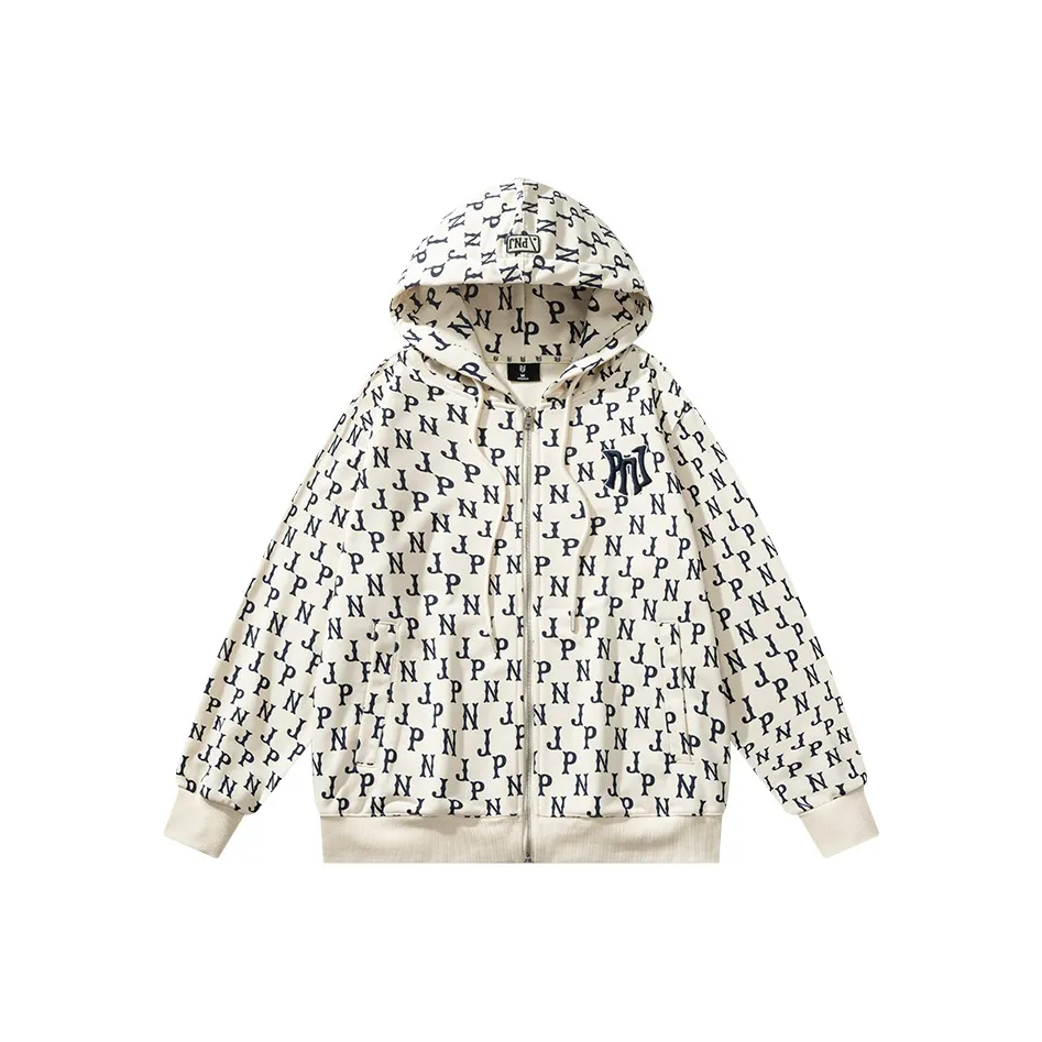 Pnj Zip Closure Cardigan Loose Fit Oversized Blouse Unisex