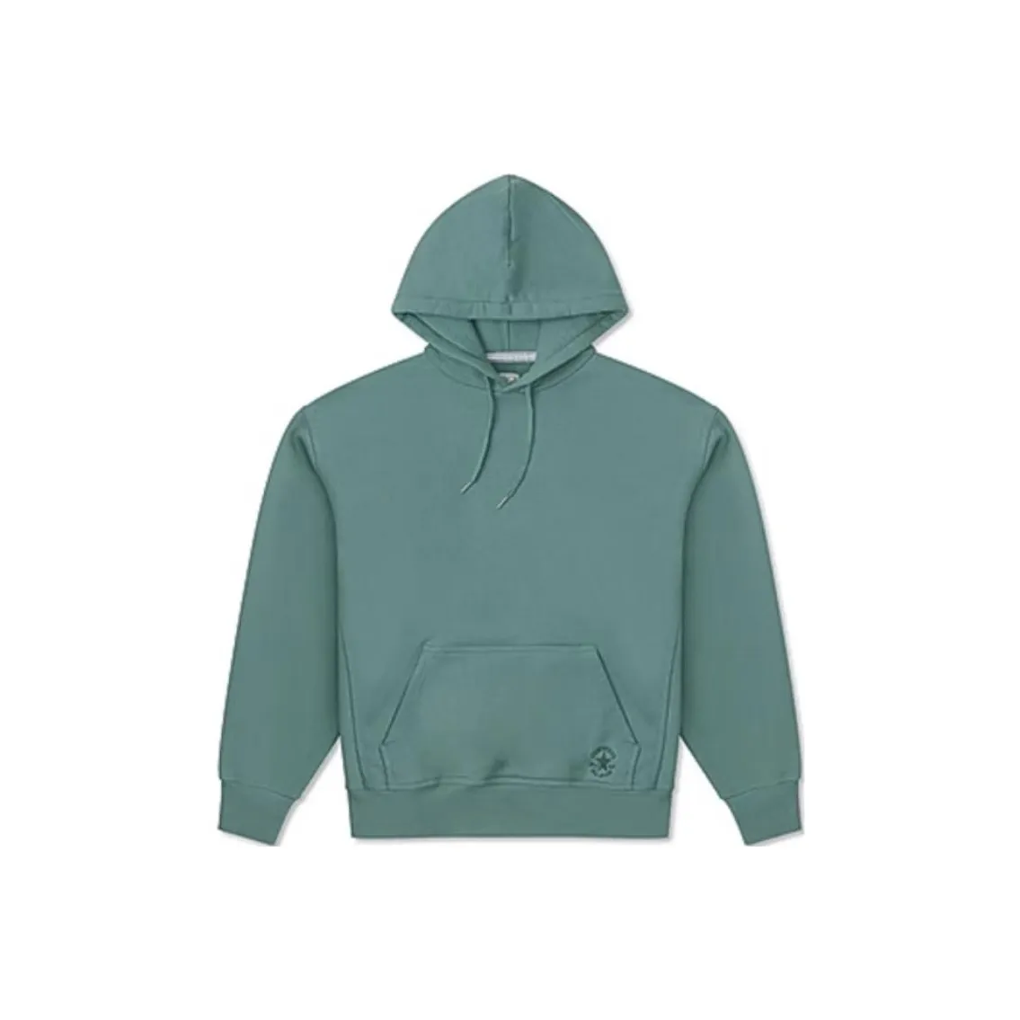 Converse Gold Standard Loose Fit Pullover Hoodie Sweatshirt Unisex Green