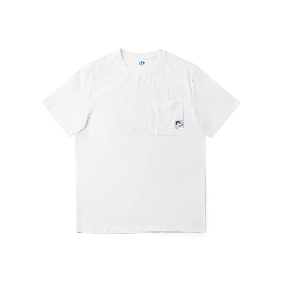 Lee FW24 Short Sleeved Men's White