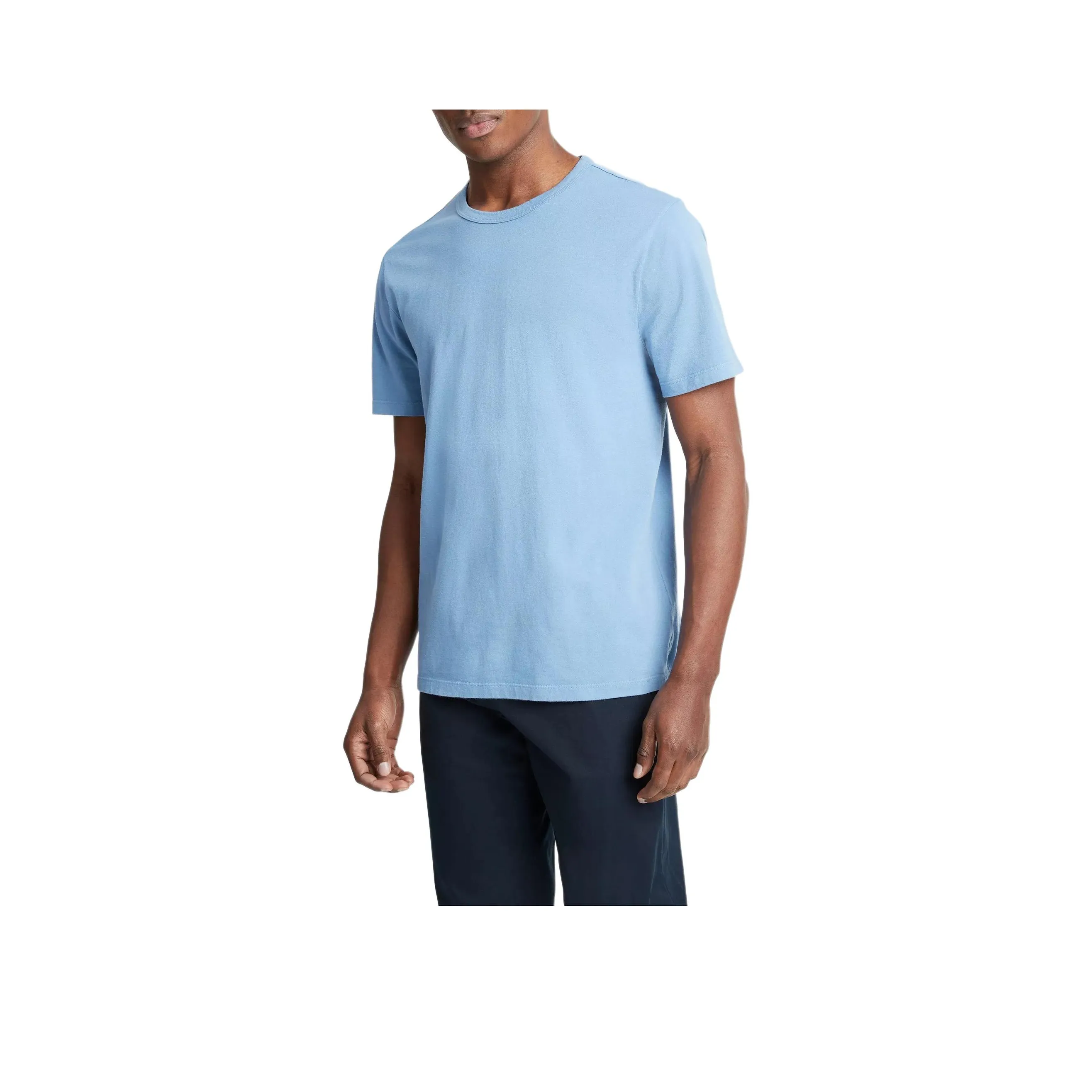 VINCE T Shirts Men's Lake Blue