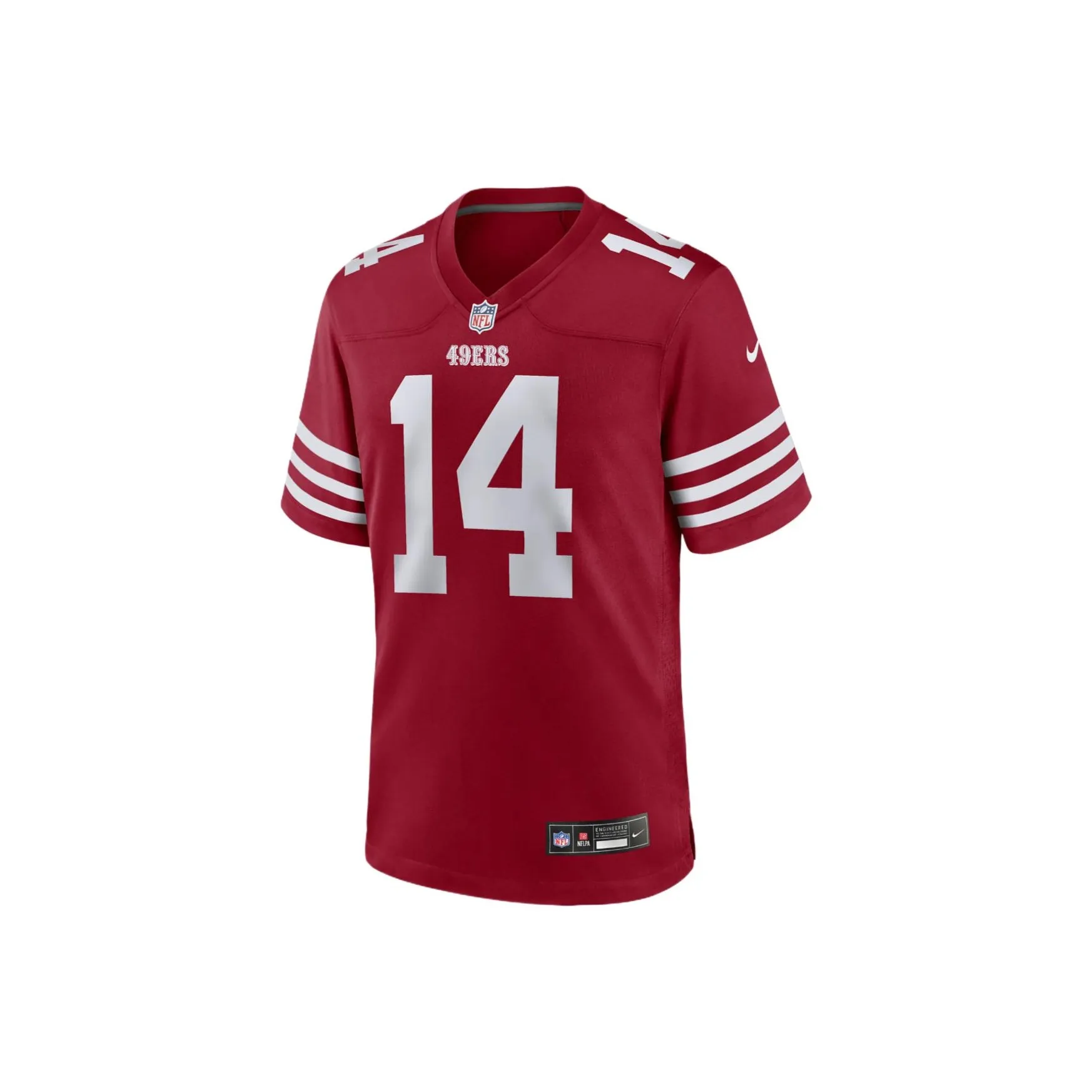 Nike Ricky Pearsall San Francisco 49ers Men's Nike Nfl Game Football Jersey
