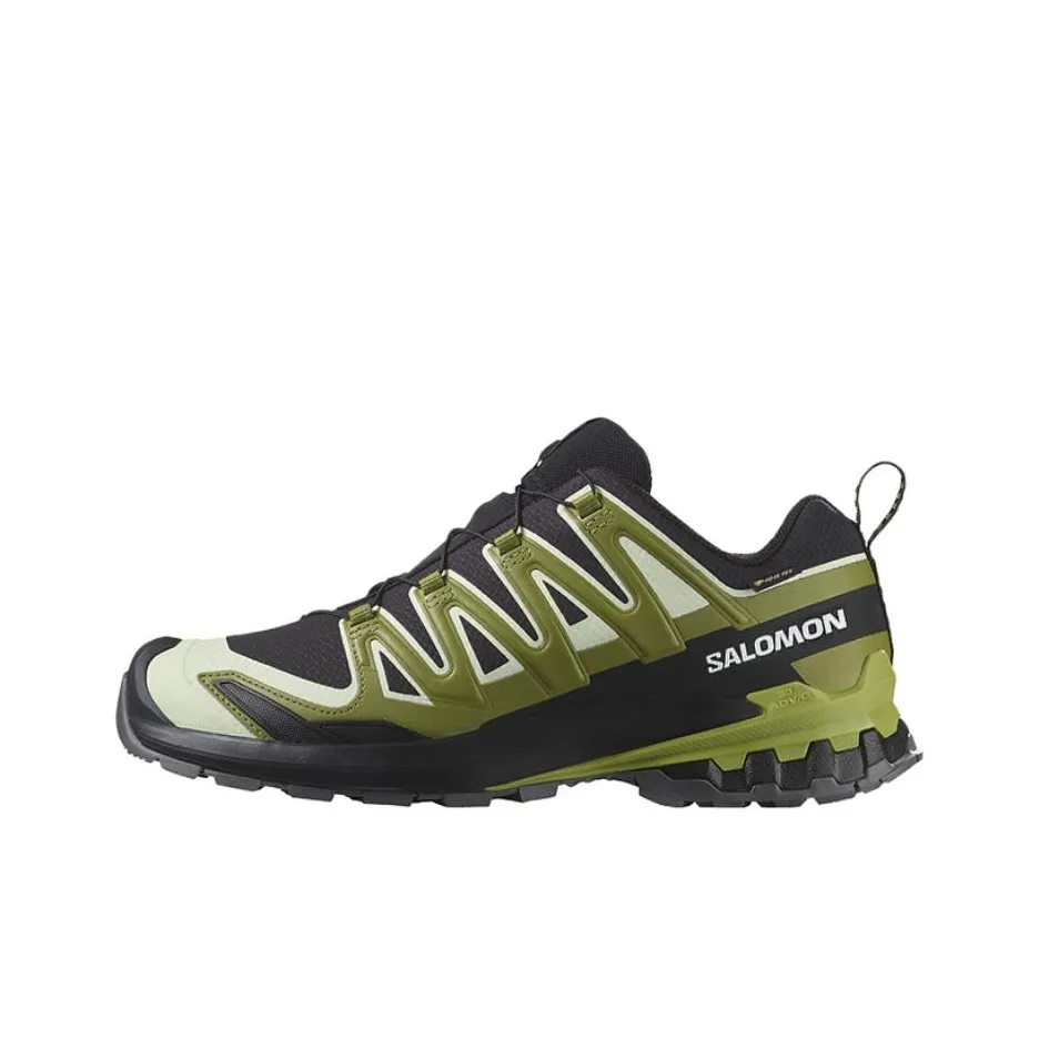 SALOMON XA Pro 3D V9 Slip Устойчивый к истиранию Низкий Топ Уличная обувь Мужская Зеленый