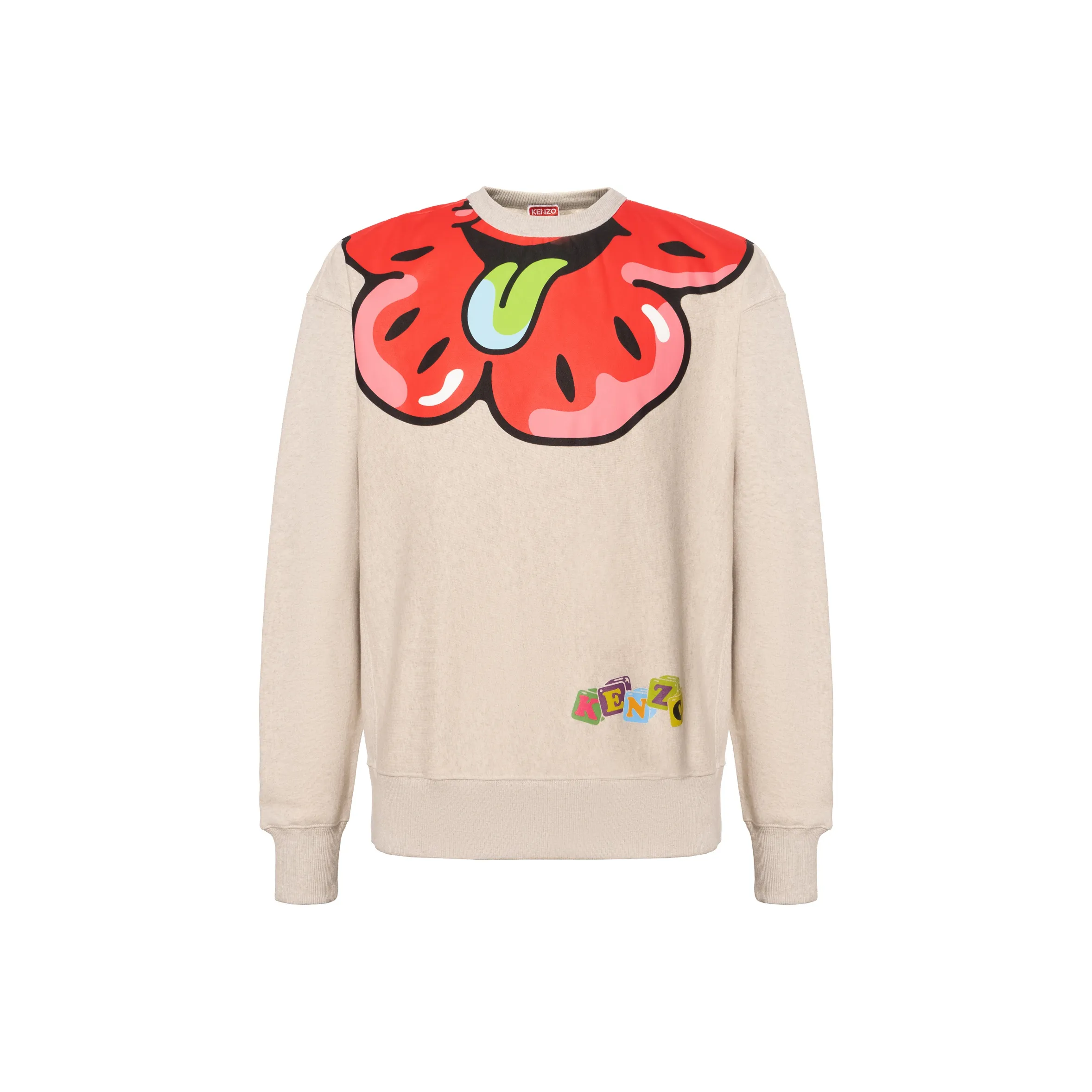 KENZO Толстовка Мужская Светло-Серый