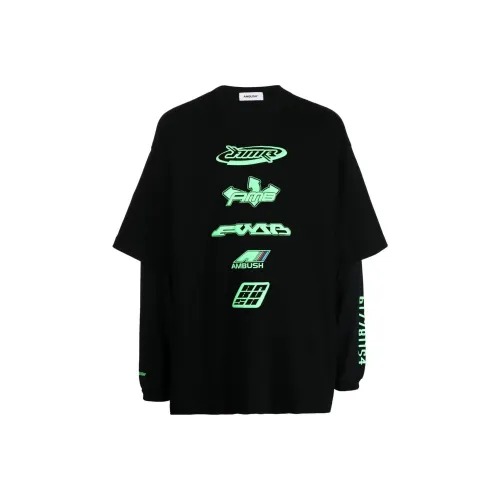 AMBUSH Черный Унисекс Свитшоты