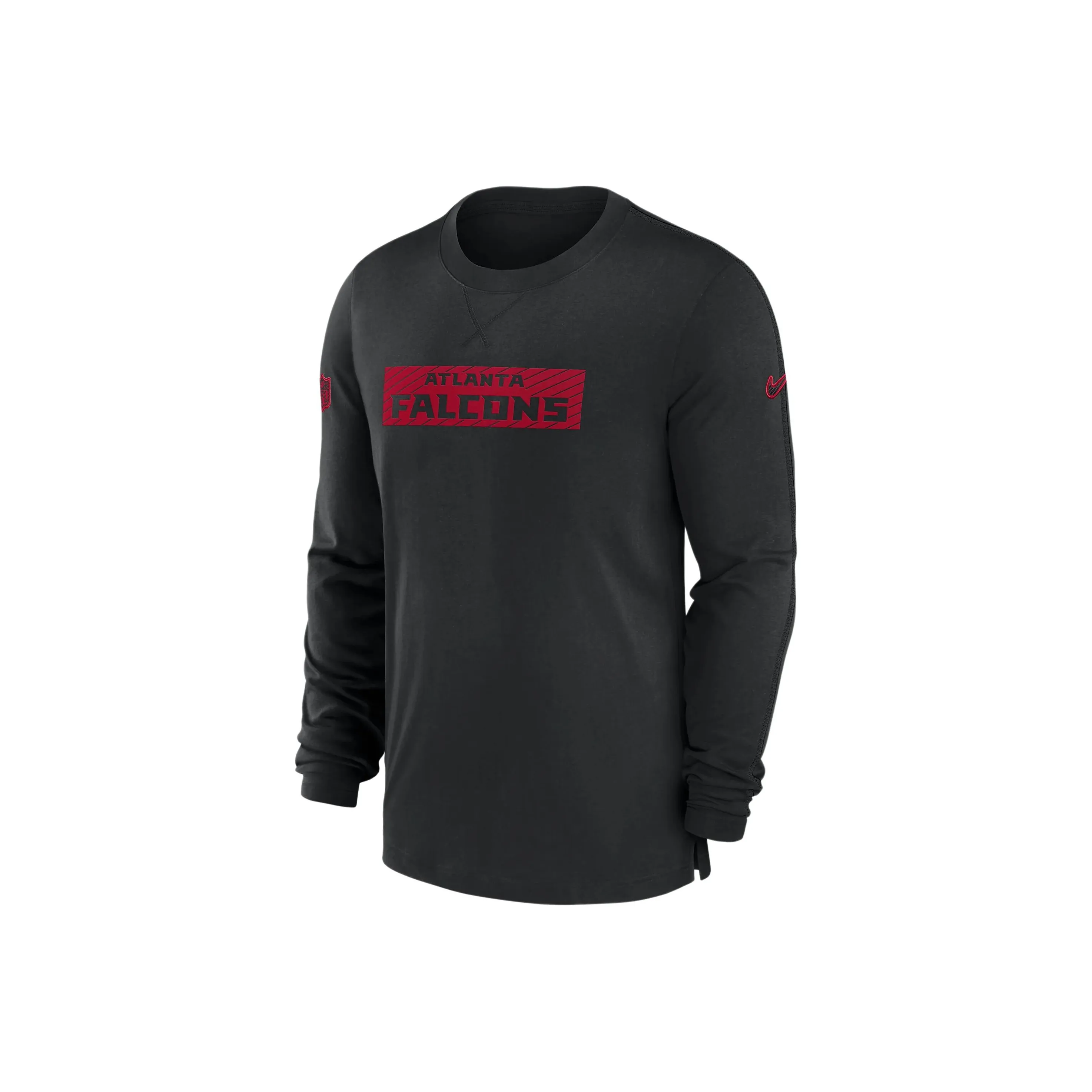 Nike Atlanta Falcons Sideline Player Team Issue Men's Nike Dri FIT Long Sleeve Top