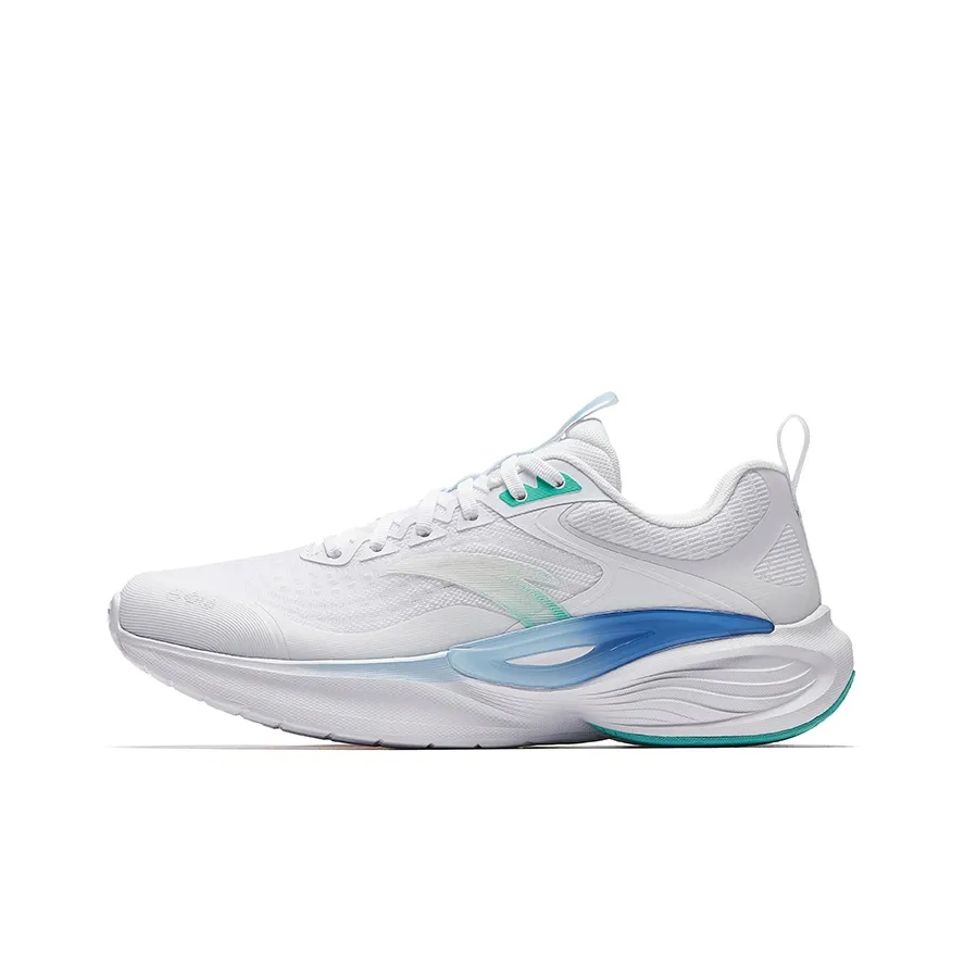 ANTA Lingyun Slip-on Resistant и Breathable Низкий Топ Повседневные Беговые кроссовки Мужские Белый Синий