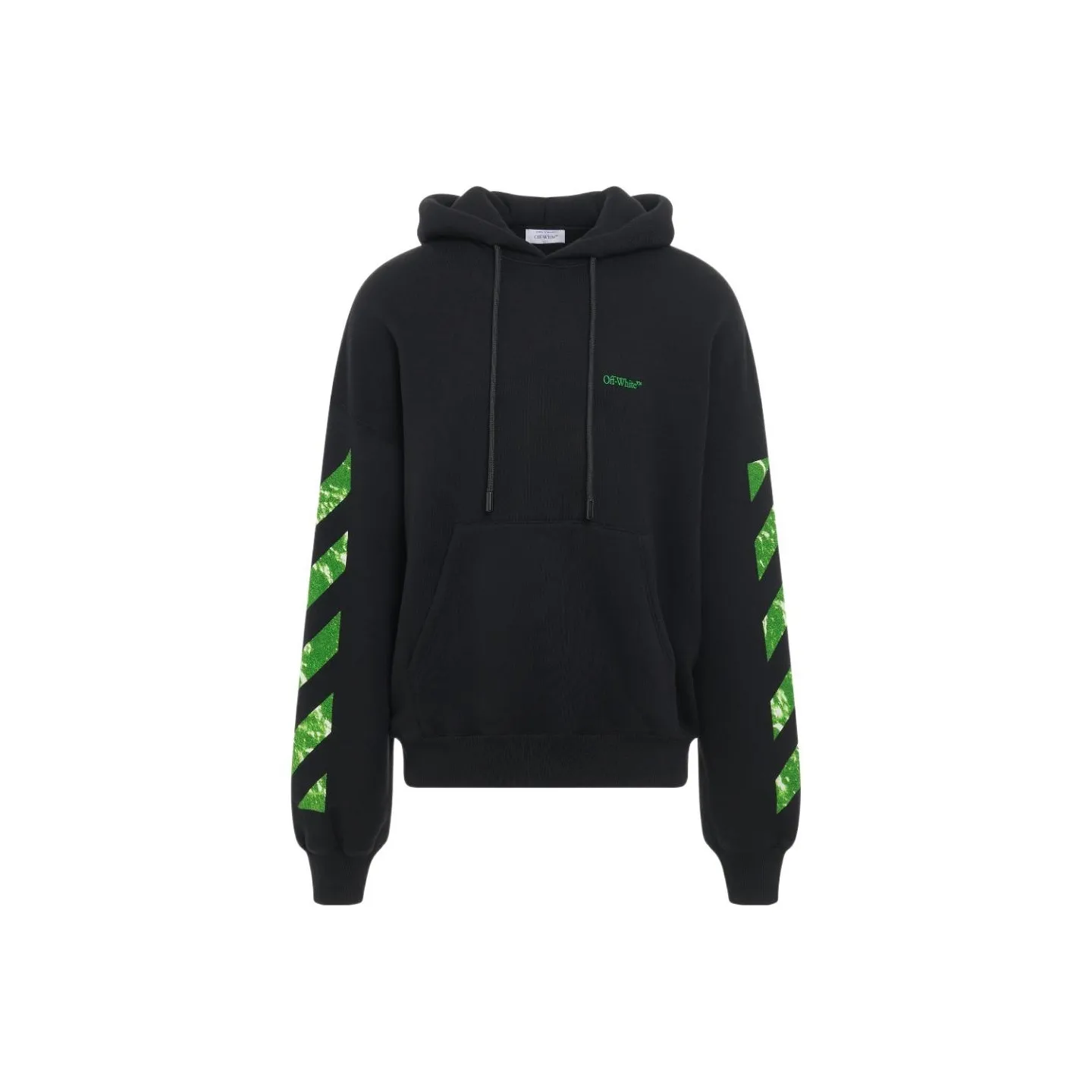 OFF WHITE Arrow motif Cotton Hoodie