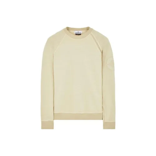 STONE ISLAND Гипсовый Унисекс Свитшоты