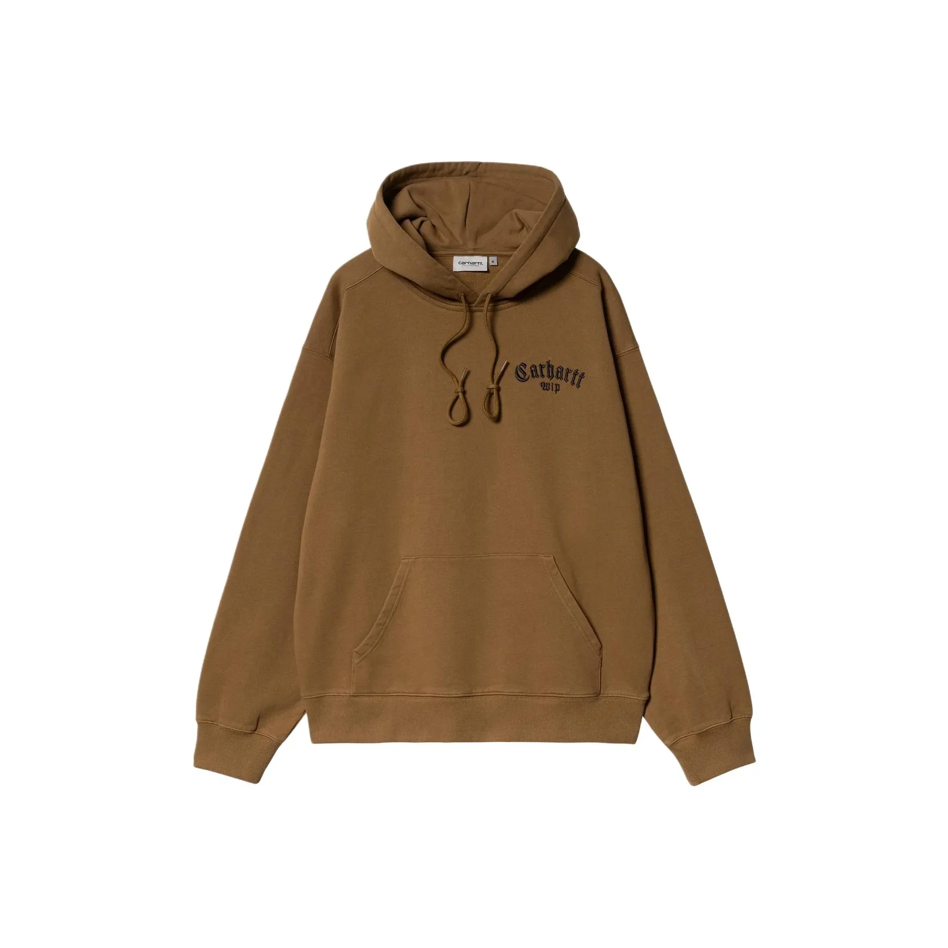 Carhartt WIP С капюшоном Onyx Script Толстовка Мужская Коричневая